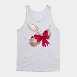 Parchment and Quill Tank Top